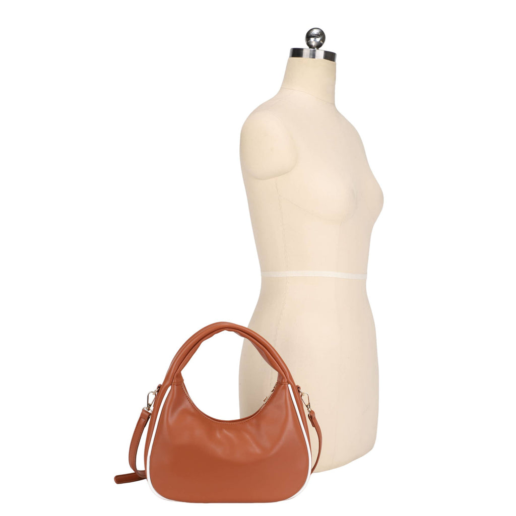 Bolso Hobo Premium con Asa Acolchada - Material  de Alta Calidad
