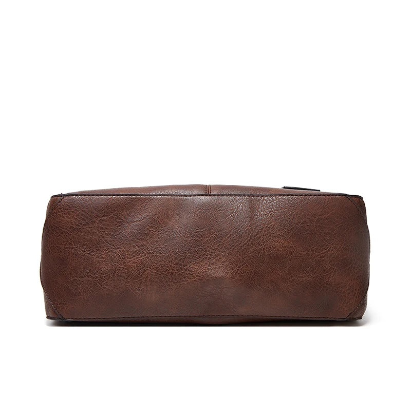 Bolso de Hombro Grande para Viaje - Mensajero de Cuero PU