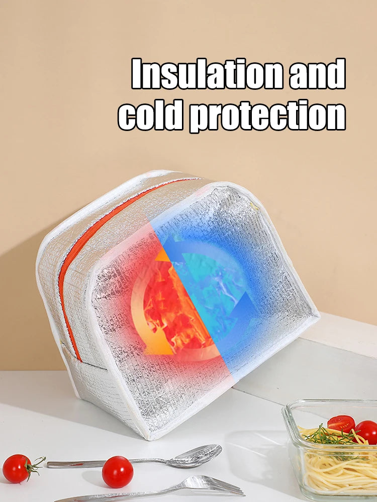 Bolso Bento 3D Pingüino - Bolsa Térmica Aislante para Almuerzo con Diseño de Dibujos Animados