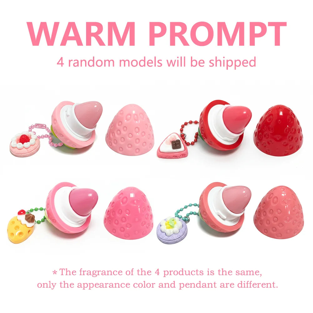 Lip Gloss Hidratante con Aroma a Fresa - Brillo Labial Duradero