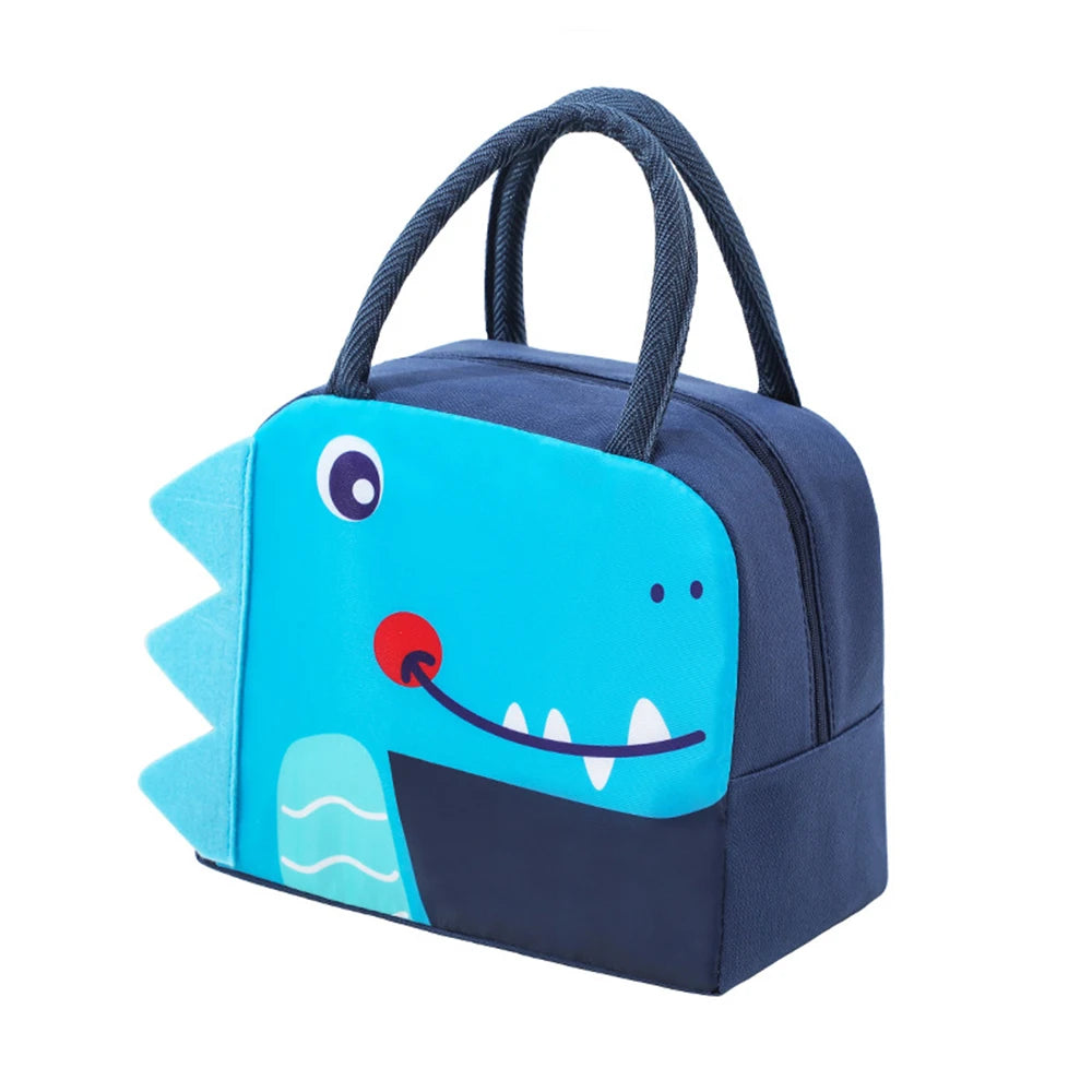 Bolso Bento 3D Pingüino - Bolsa Térmica Aislante para Almuerzo con Diseño de Dibujos Animados