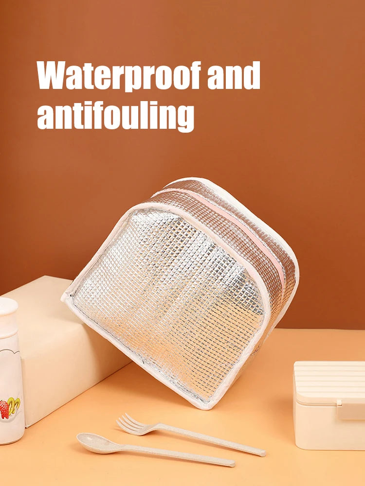 Bolso Bento 3D Pingüino - Bolsa Térmica Aislante para Almuerzo con Diseño de Dibujos Animados