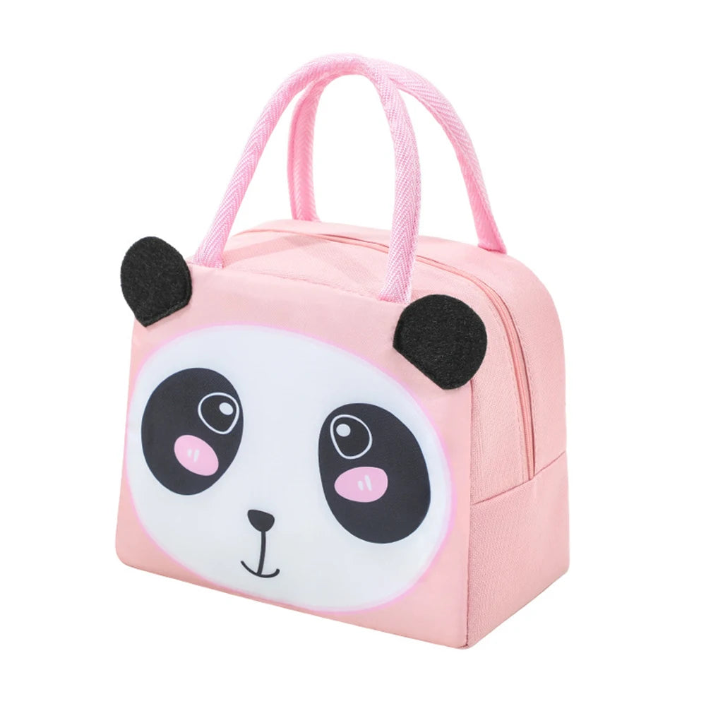 Bolso Bento 3D Pingüino - Bolsa Térmica Aislante para Almuerzo con Diseño de Dibujos Animados
